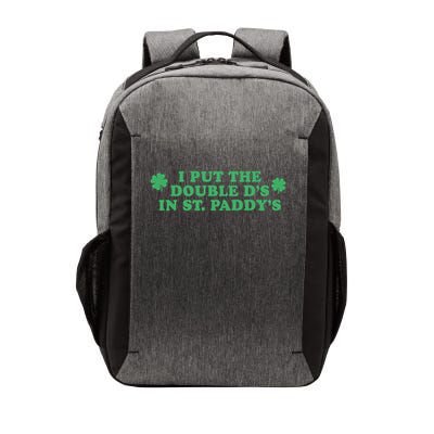 I Put The Double D's In St Paddy's Day Funny St Patricks Day  Vector Backpack