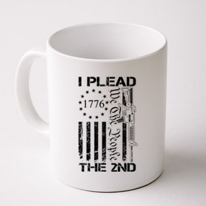 I Plead The 2nd Adt We The People Ar15 Pro Gun (Back) Cool Gift Coffee Mug