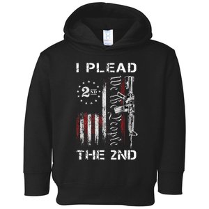 I Plead The 2nd We The People USA Flag AR 15 Rifle Toddler Hoodie