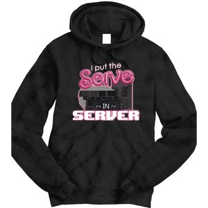 I Put The Serve In Server Computer Science Tie Dye Hoodie