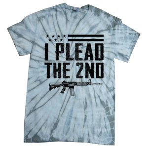 I Plead The 2nd Amendment Pro Gun Ar15 Rifle Tie-Dye T-Shirt