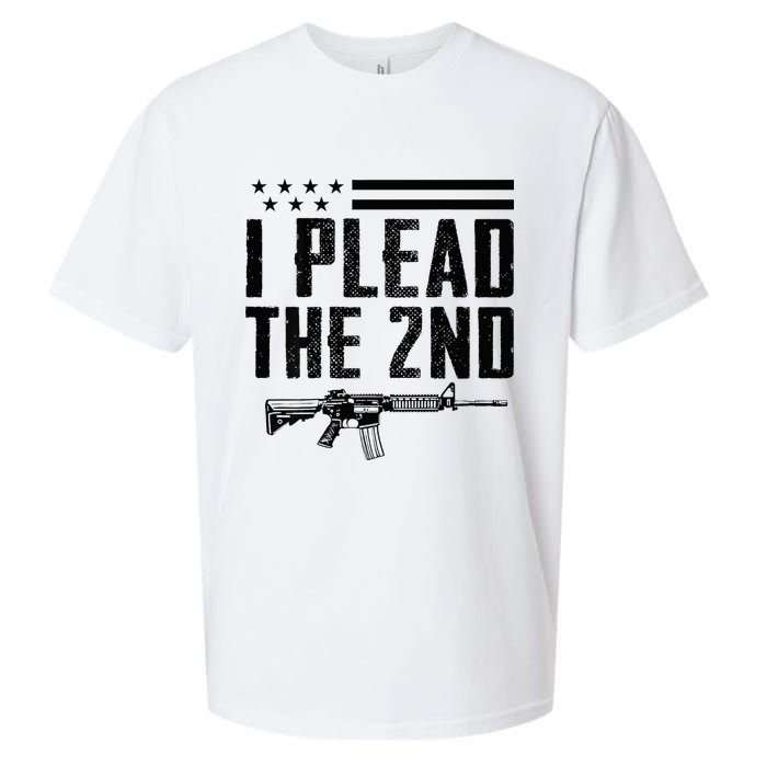 I Plead The 2nd Amendment Pro Gun Ar15 Rifle Sueded Cloud Jersey T-Shirt
