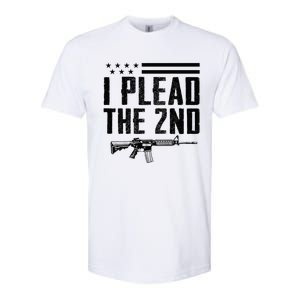 I Plead The 2nd Amendment Pro Gun Ar15 Rifle Softstyle CVC T-Shirt