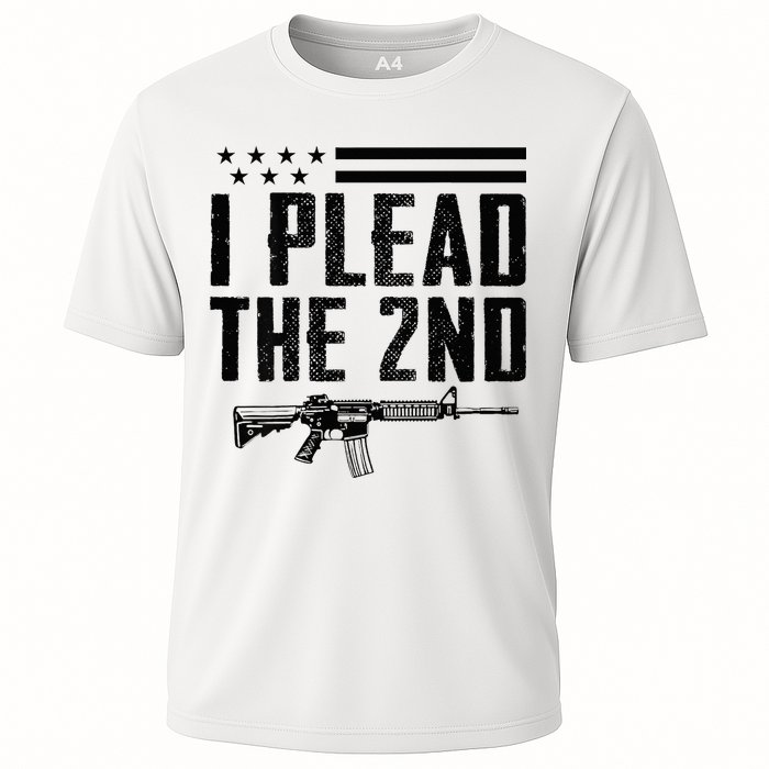 I Plead The 2nd Amendment Pro Gun Ar15 Rifle Cooling Performance Crew T-Shirt