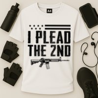 I Plead The 2nd Amendment Pro Gun Ar15 Rifle Cooling Performance Crew T-Shirt