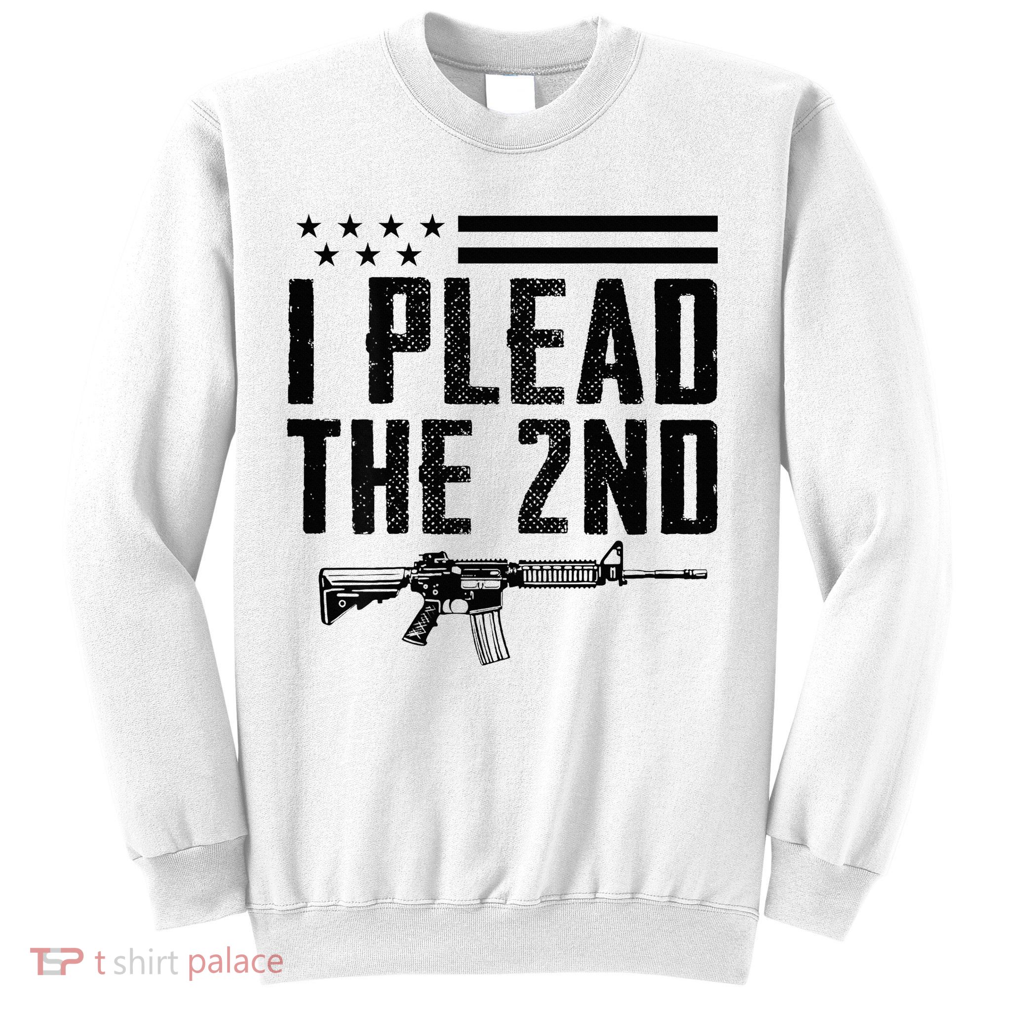 I Plead The 2nd Amendment Pro Gun Ar15 Rifle Sweatshirt