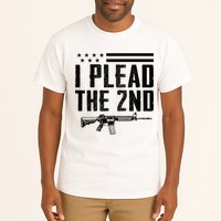 I Plead The 2nd Amendment Pro Gun Ar15 Rifle Tall T-Shirt