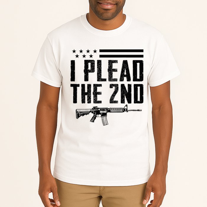 I Plead The 2nd Amendment Pro Gun Ar15 Rifle Tall T-Shirt