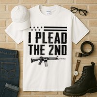I Plead The 2nd Amendment Pro Gun Ar15 Rifle Tall T-Shirt