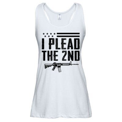 I Plead The 2nd Amendment Pro Gun Ar15 Rifle Ladies Essential Flowy Tank