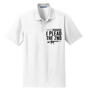 I Plead The 2nd Amendment Pro Gun Ar15 Rifle Dry Zone Grid Polo