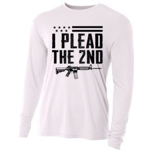 I Plead The 2nd Amendment Pro Gun Ar15 Rifle Cooling Performance Long Sleeve Crew