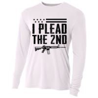 I Plead The 2nd Amendment Pro Gun Ar15 Rifle Cooling Performance Long Sleeve Crew