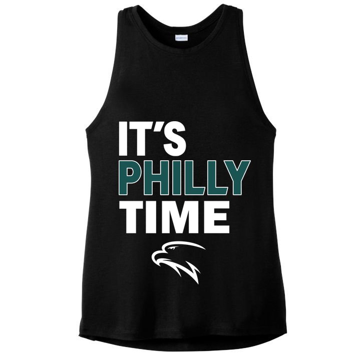 It's Philly Time Philadelphia Ladies PosiCharge Tri-Blend Wicking Tank