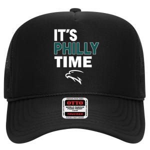 It's Philly Time Philadelphia High Crown Mesh Back Trucker Hat