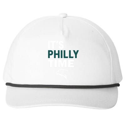 It's Philly Time Philadelphia Snapback Five-Panel Rope Hat