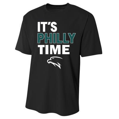 It's Philly Time Philadelphia Performance Sprint T-Shirt