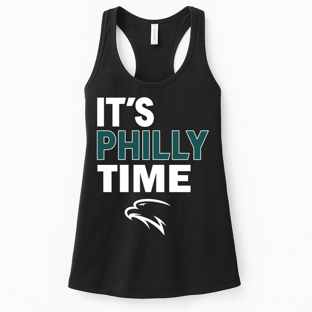 It's Philly Time Philadelphia Womens Tank Top