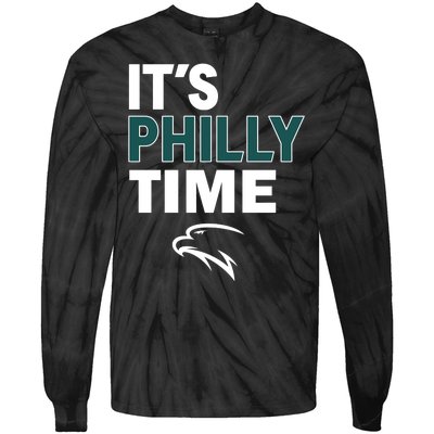 It's Philly Time Philadelphia Tie-Dye Long Sleeve Shirt