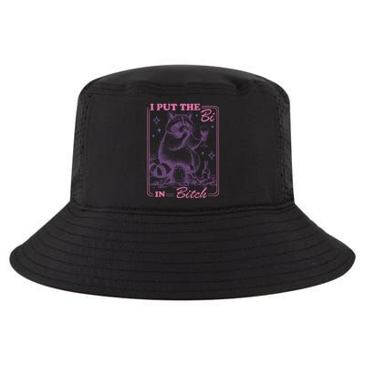 I Put The Bi In Bitch Lgbt Lesbians Cool Comfort Performance Bucket Hat