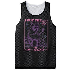 I Put The Bi In Bitch Lgbt Lesbians Mesh Reversible Basketball Jersey Tank