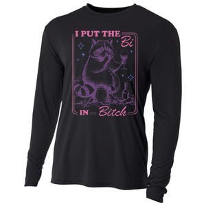 I Put The Bi In Bitch Lgbt Lesbians Cooling Performance Long Sleeve Crew