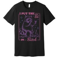 I Put The Bi In Bitch Lgbt Lesbians Premium T-Shirt