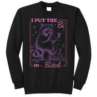 I Put The Bi In Bitch Lgbt Lesbians Tall Sweatshirt