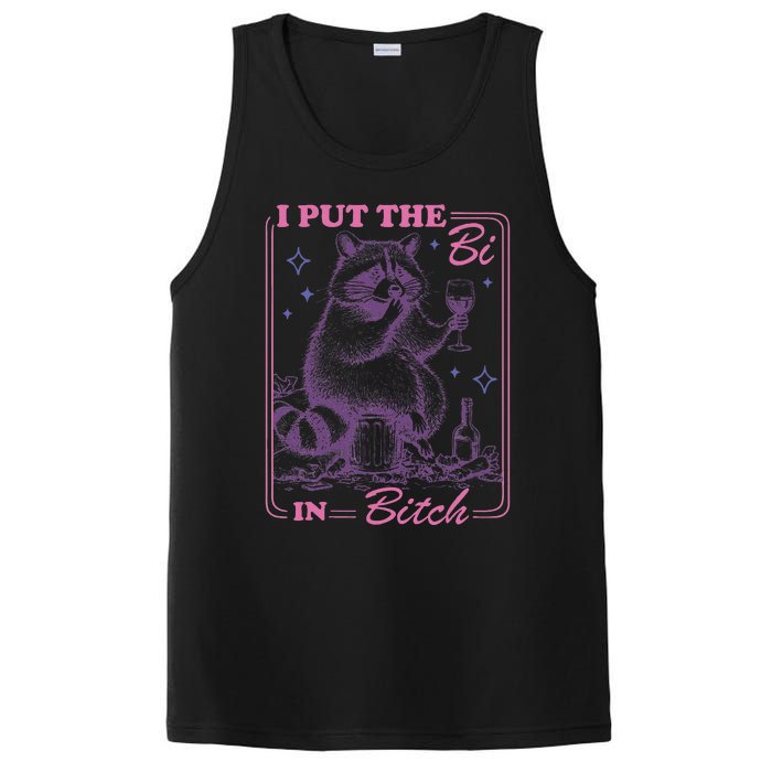 I Put The Bi In Bitch Lgbt Lesbians PosiCharge Competitor Tank