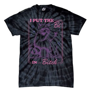 I Put The Bi In Bitch Lgbt Lesbians Tie-Dye T-Shirt