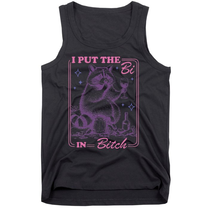 I Put The Bi In Bitch Lgbt Lesbians Tank Top