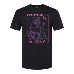 I Put The Bi In Bitch Lgbt Lesbians Softstyle CVC T-Shirt