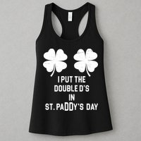 I Put The Double Ds In St Paddys Day Funny St Patrick's Day Womens Tank Top