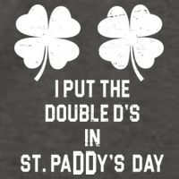 I Put The Double Ds In St Paddys Day Funny St Patrick's Day Vector Backpack