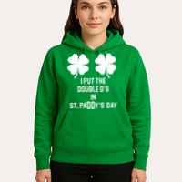 I Put The Double Ds In St Paddys Day Funny St Patrick's Day Hoodie