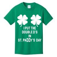 I Put The Double Ds In St Paddys Day Funny St Patrick's Day Kids T-Shirt