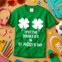 I Put The Double Ds In St Paddys Day Funny St Patrick's Day Kids T-Shirt