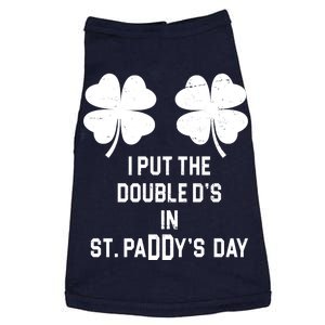 I Put The Double Ds In St Paddys Day Funny St Patrick's Day Doggie Tank