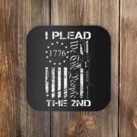 I Plead The 2nd Amendment We The People Usa Ar15 Pro Gun Coaster