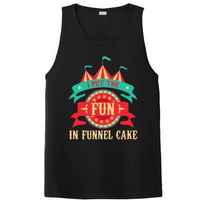 I Put The Fun In Funnel Cake Circus Birthday Party Costume PosiCharge Competitor Tank