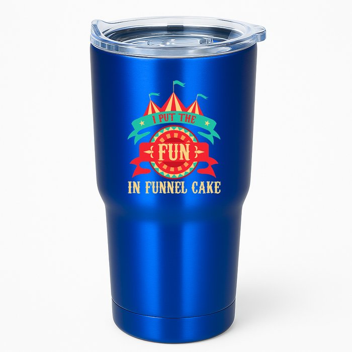 I Put The Fun In Funnel Cake Circus Birthday Party Costume Tumbler