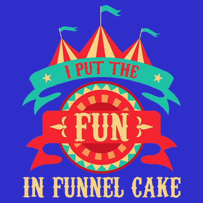 I Put The Fun In Funnel Cake Circus Birthday Party Costume Stripe Pom Pom Beanie