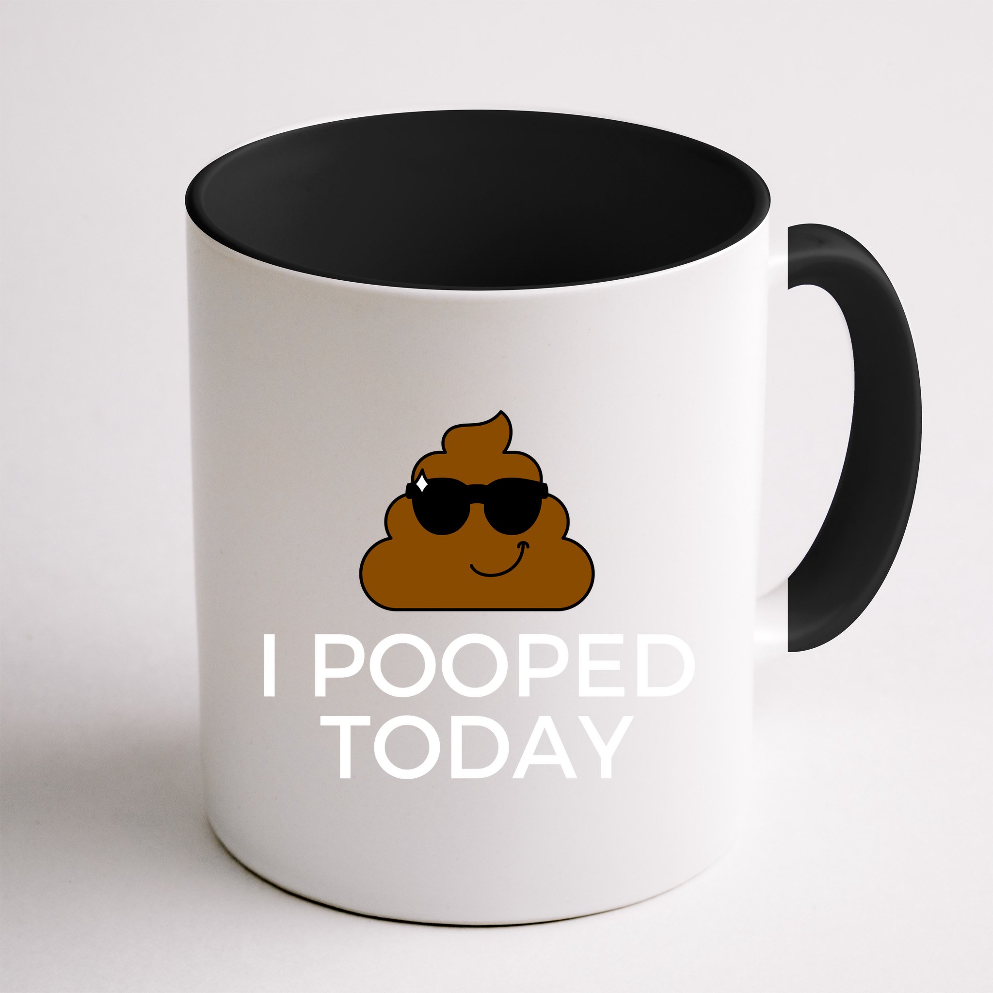 I Pooped Today Funny Poop Mug