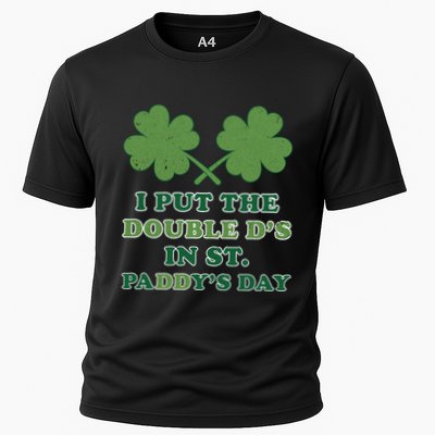 I Put The Double Ds In St Paddys Day Funny St Patricks Boobs Gift Performance Shirt