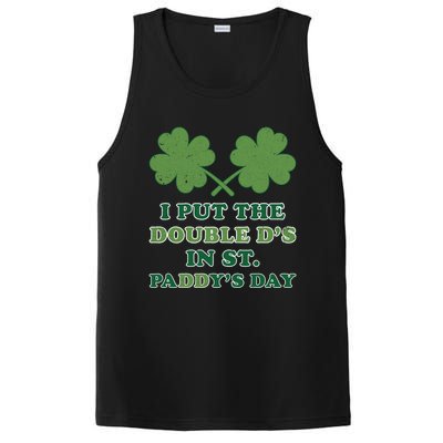 I Put The Double Ds In St Paddys Day Funny St Patricks Boobs Gift PosiCharge Competitor Tank