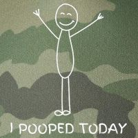 I Pooped Today Funny Poop Legacy Tie Dye Trucker Hat