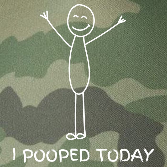 I Pooped Today Funny Poop Legacy Tie Dye Trucker Hat