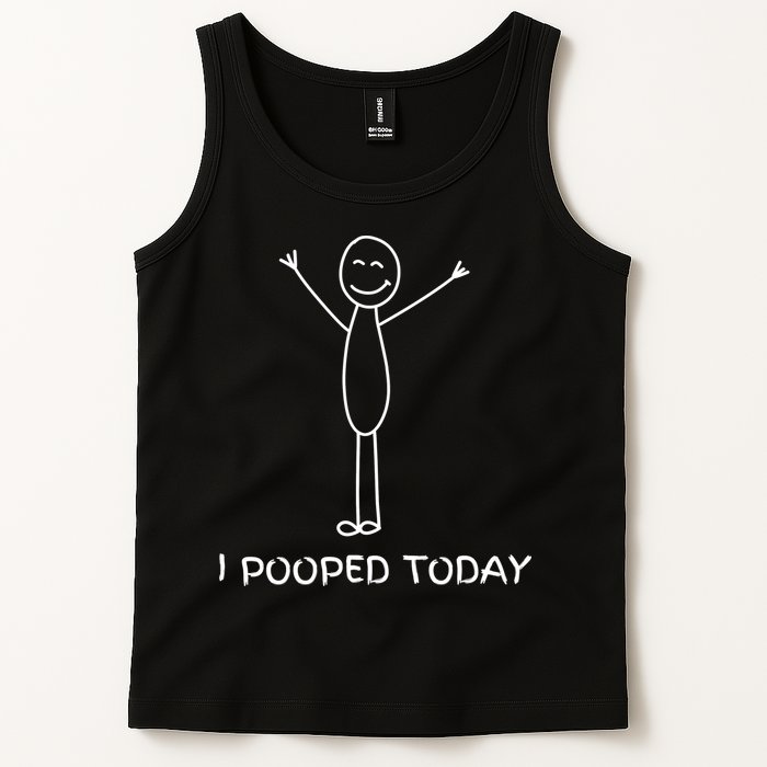 I Pooped Today Funny Poop Tank Top