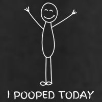 I Pooped Today Funny Poop Golf Towel