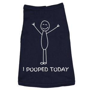 I Pooped Today Funny Poop Doggie Tank